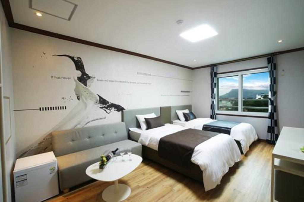 Seongsan Aqua Beach Hotel Seogwipo Rom bilde