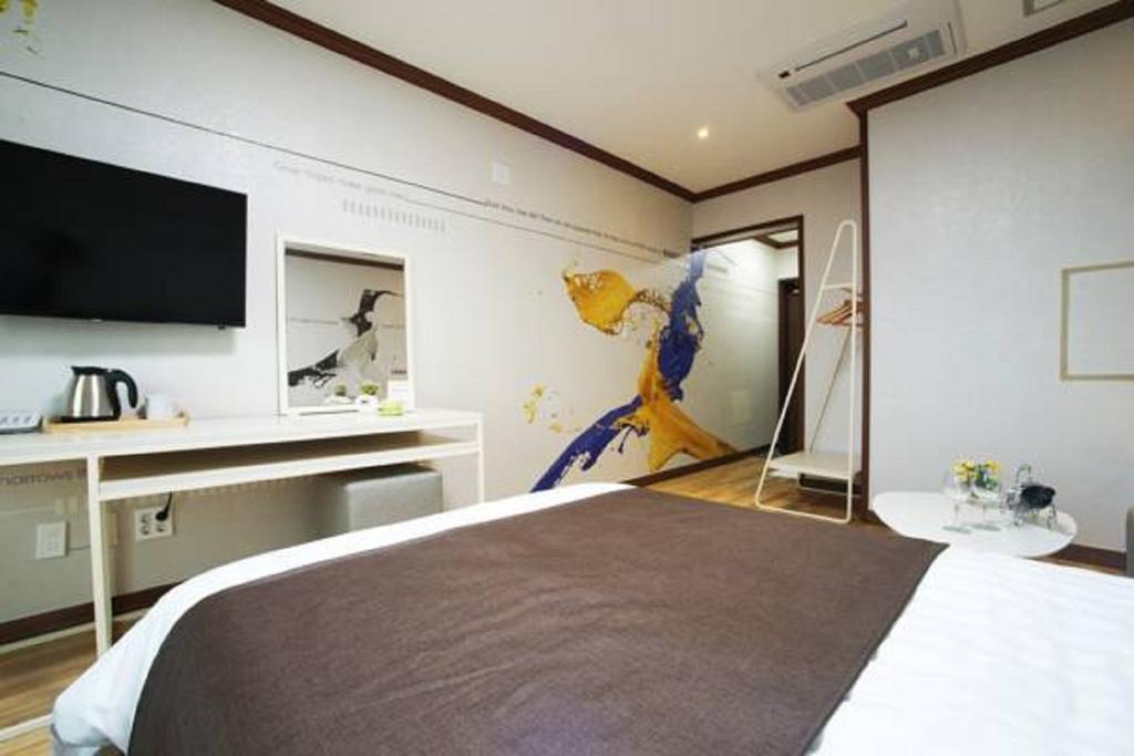 Seongsan Aqua Beach Hotel Seogwipo Rom bilde