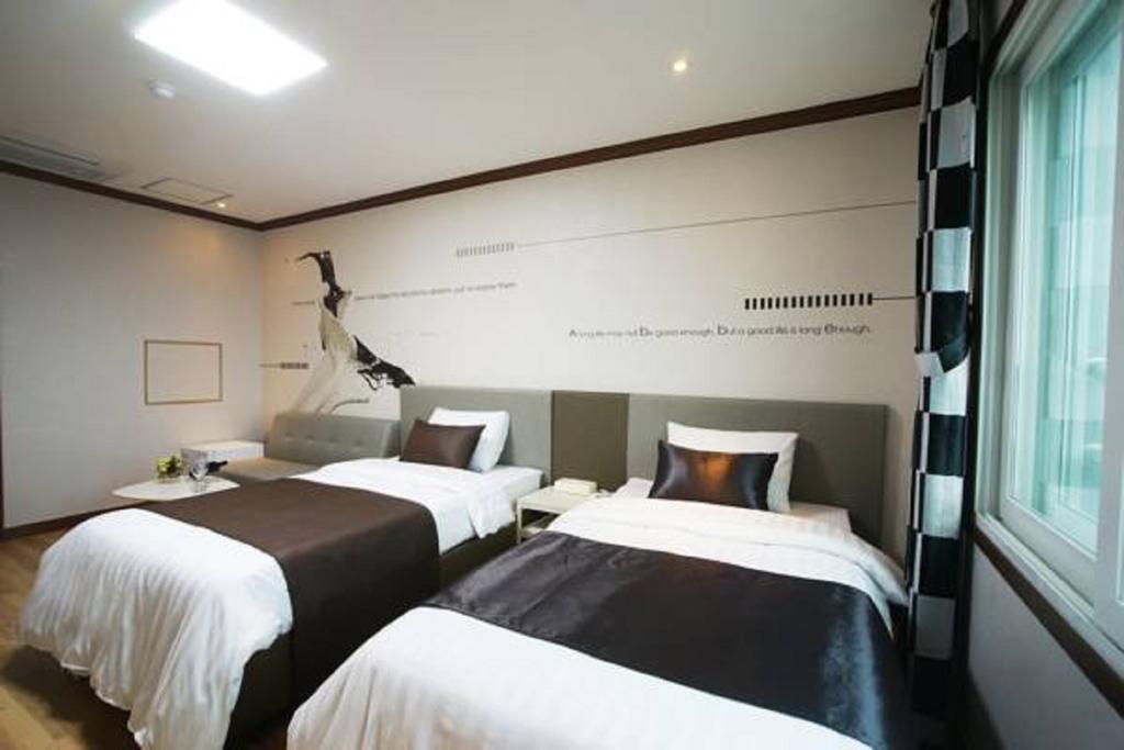 Seongsan Aqua Beach Hotel Seogwipo Rom bilde