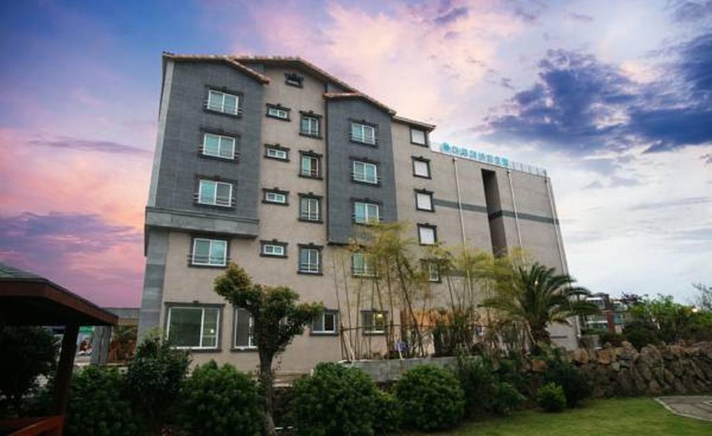 Seongsan Aqua Beach Hotel Seogwipo Eksteriør bilde