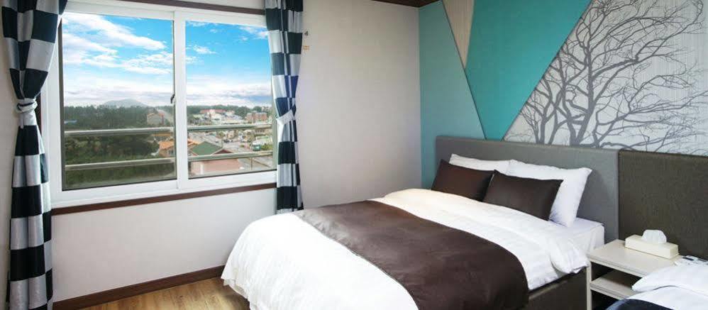 Seongsan Aqua Beach Hotel Seogwipo Eksteriør bilde